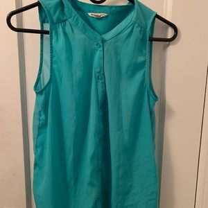 Teal AE size S tank top